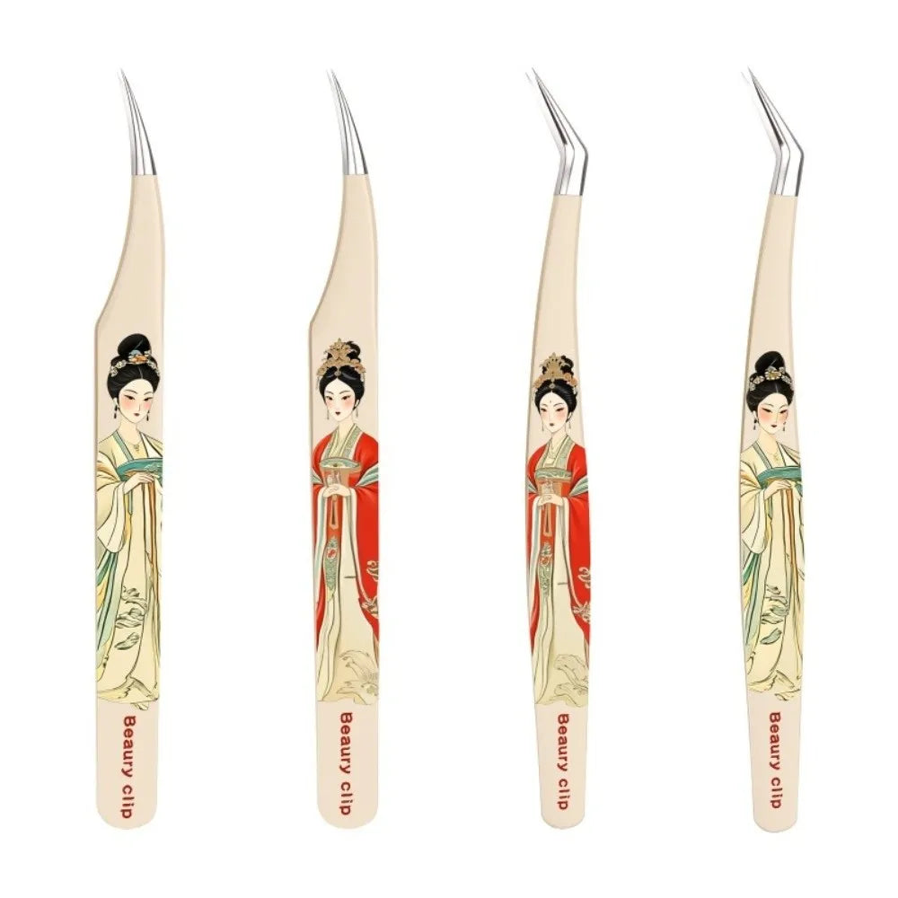 Curved Stainless Steel Craft Tweezers | Scrapbooking & Lash Curved Craft Tweezers QXL