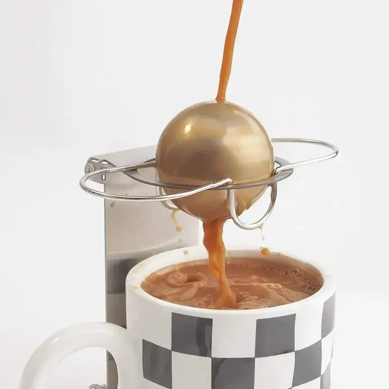 Stainless Steel Espresso Chilling Ball | Coffee Cooler Espresso Cooling Accessory QXL