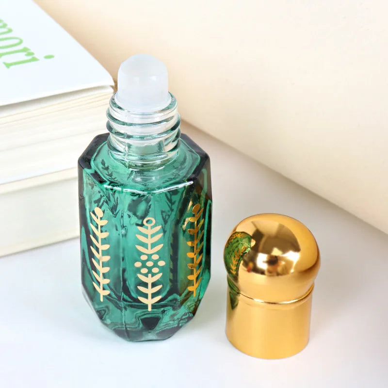 6ml Glass Roll-On Bottle | Refillable Essential Oil Roller Glass Roller Bottle QXL