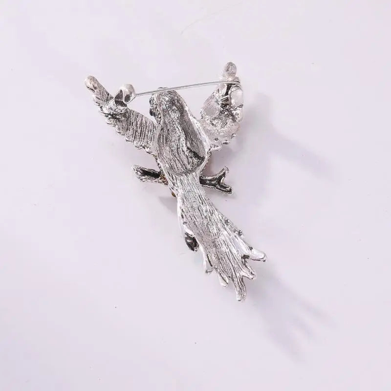 Full Crystal Hummingbird Brooch for Women | Luxury Animal Pin Crystal Animal Brooch QXL