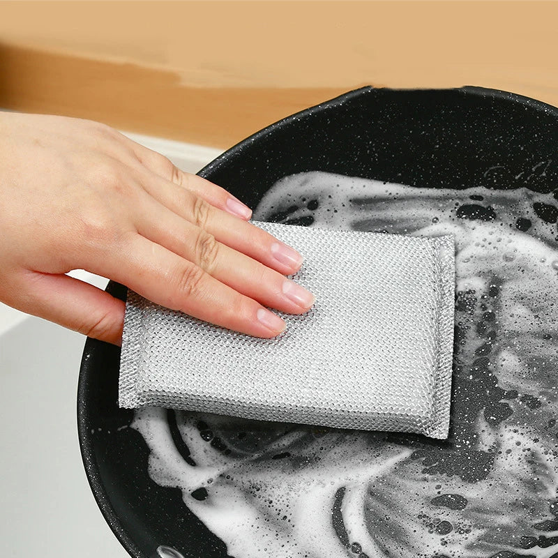 10-Pack Non-Scratch Dishwashing Sponge Cloths | Kitchen Dishwashing Sponge Cloths QXL