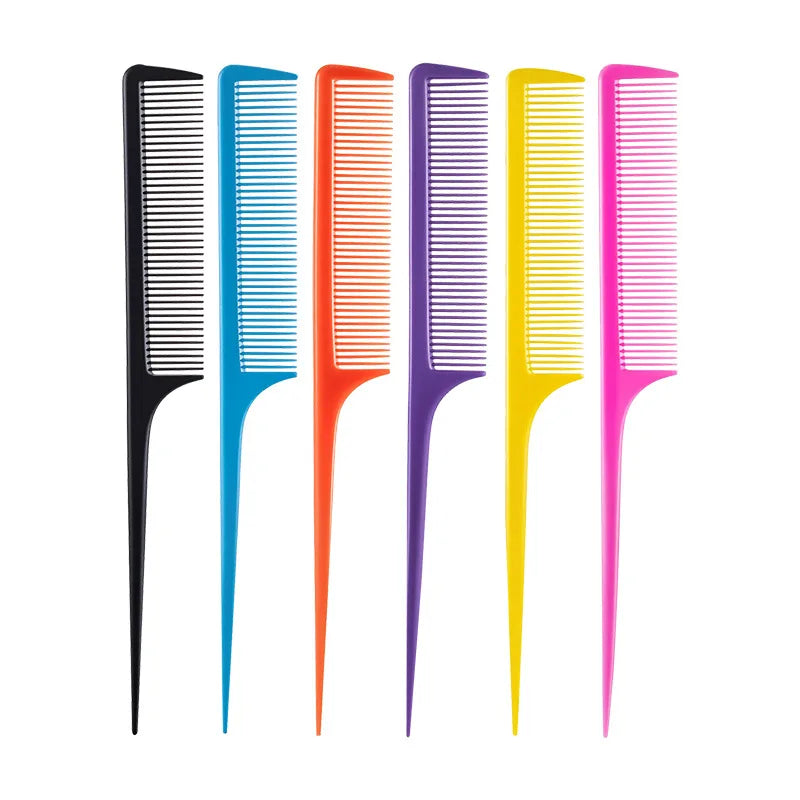 10-Pack Anti-Static Rat Tail Combs | Pro Salon Styling Set Rat Tail Comb Set QXL