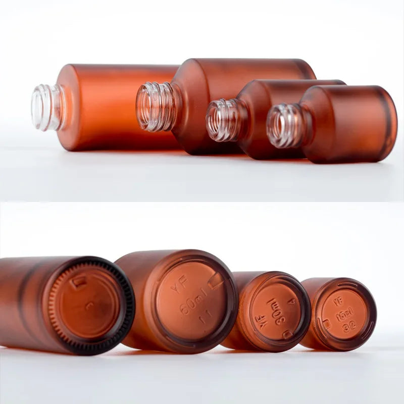 Brown Glass Perfume Spray Bottle 15–100ml | Fine Mist Atomizer Perfume Spray Bottle QXL
