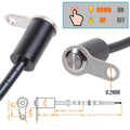 12V Motorcycle Handlebar Reset Switch – IP65 Waterproof Motorcycle Handlebar Switch QXL Silver