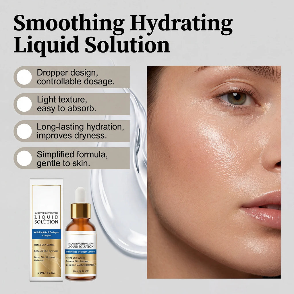 Hydrating Brightening Facial Serum 30ml | All Skin Types Facial Serum QXL