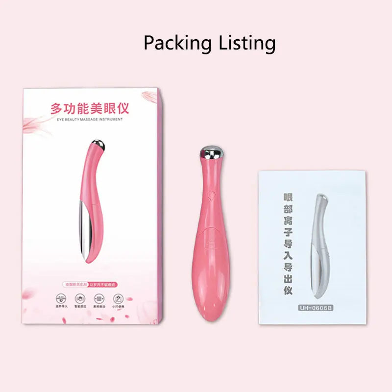 Mini Ion Eye Massager Stick | Anti-Wrinkle Vibration Tool Eye Massager Tool QXL