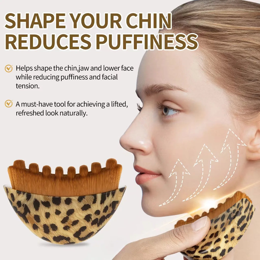 Facial Contour Massage Brush with Storage Box | Face Tool Facial Massage Brush QXL