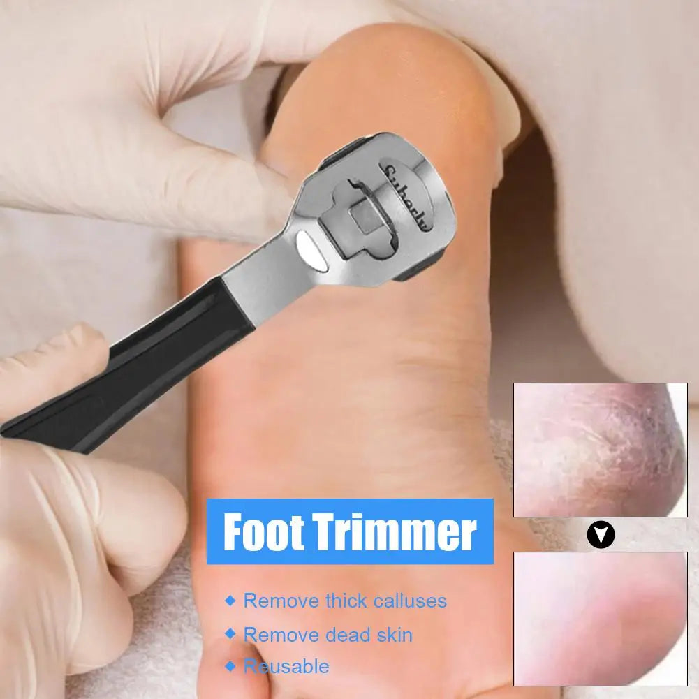 Stainless Steel Foot Callus Shaver & Pedicure File Tool Foot Callus Shaver QXL