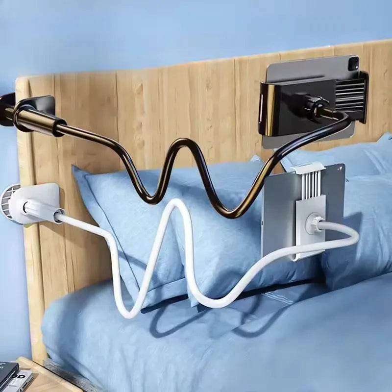 360° Rotating Phone & Tablet Stand | Desk & Bedside Mount Phone & Tablet Stand QXL