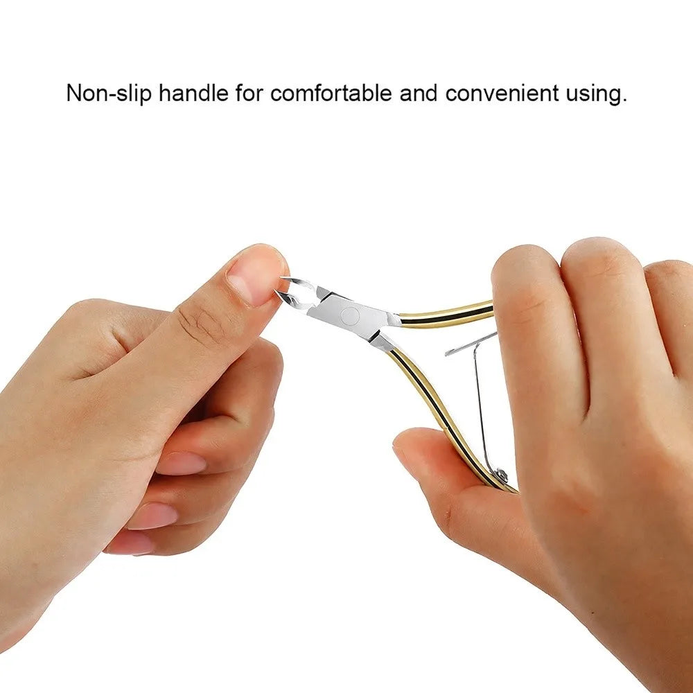 Heavy-Duty Stainless Steel Toenail Clipper & Cuticle Nipper Toenail Clipper QXL