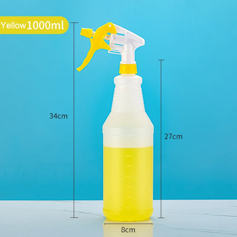 Plant Misting Spray Bottle 500/650/1000ml | Garden Sprayer Garden Spray Bottle QXL 1000ML Yellow