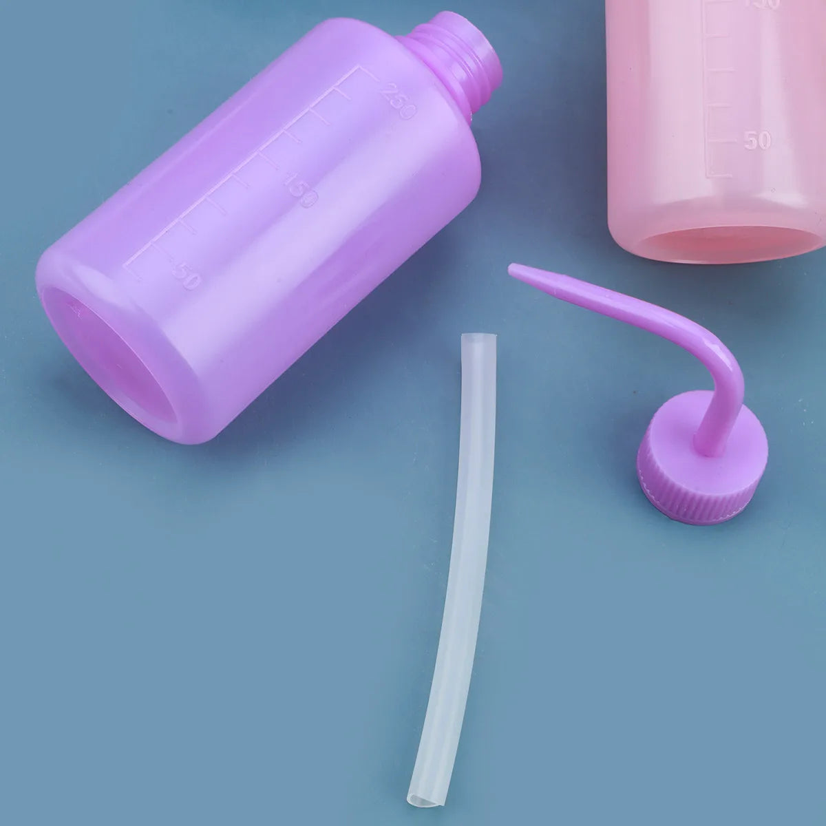 250ml Squeeze Squirt Bottle Narrow Mouth & Scale | RANCAI Squeeze Squirt Bottle QXL