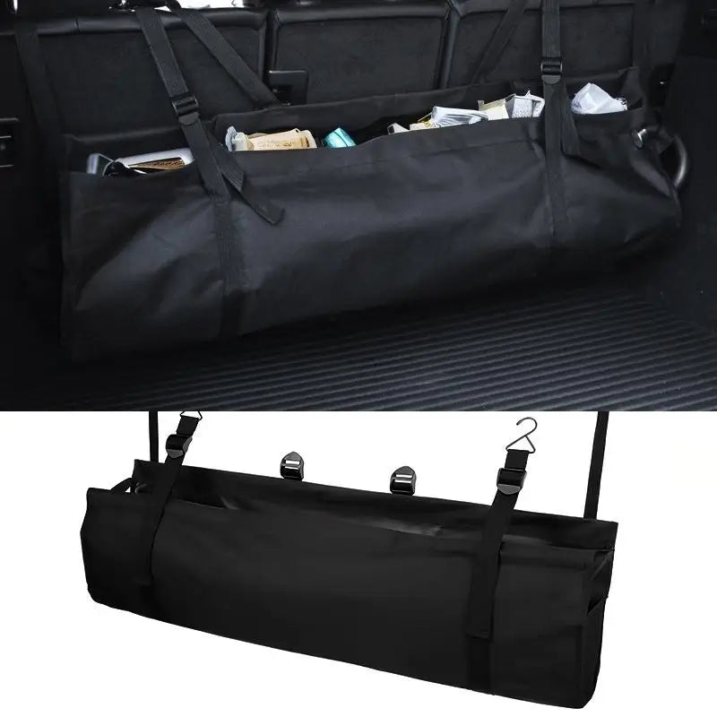 Car Trunk Organizer – High-Capacity Oxford Backseat Storage Bag Car Trunk Organizer QXL