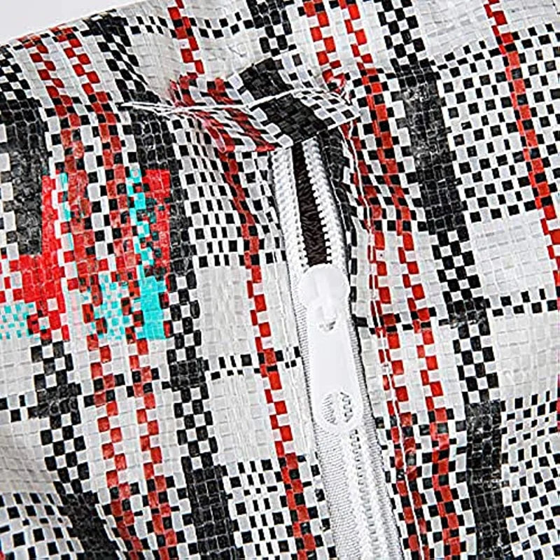 Extra Large Zipper Storage Bags – Foldable Polyester Laundry Bag Large Storage Bag QXL