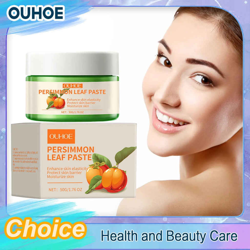 OUHOE Persimmon Leaf Face Cream | Brightening Anti-Aging 50g Anti-Aging Face Cream QXL