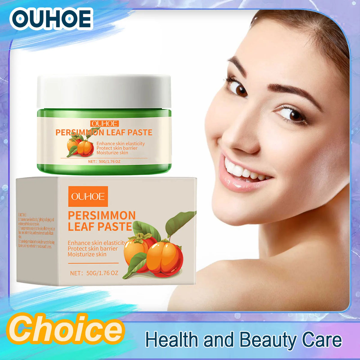 OUHOE Persimmon Leaf Face Cream | Brightening Anti-Aging 50g Anti-Aging Face Cream QXL