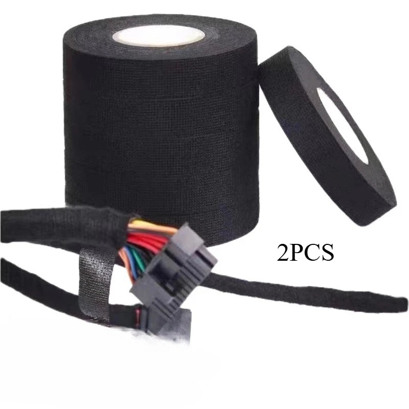 Heavy-Duty High-Temp Electrical Tape | Automotive & DIY Electrical Tape QXL 2 Rolls