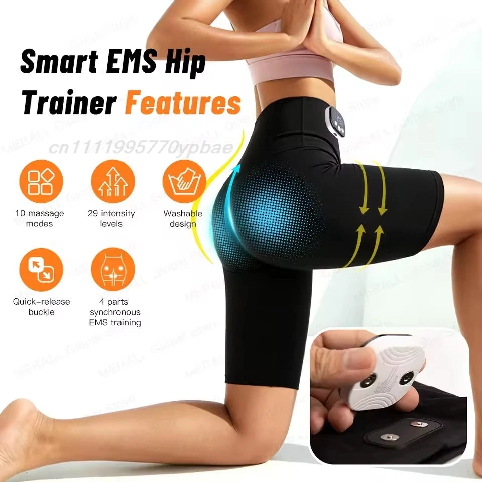 EMS Toning Shorts | Smart Muscle Stimulation Yoga Pants EMS Toning Shorts QXL