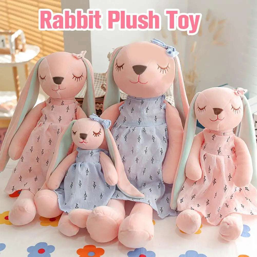 Sleeping Rabbit Plush Toy – Soft Stuffed Animal 35cm/45cm Stuffed Plush Toy QXL