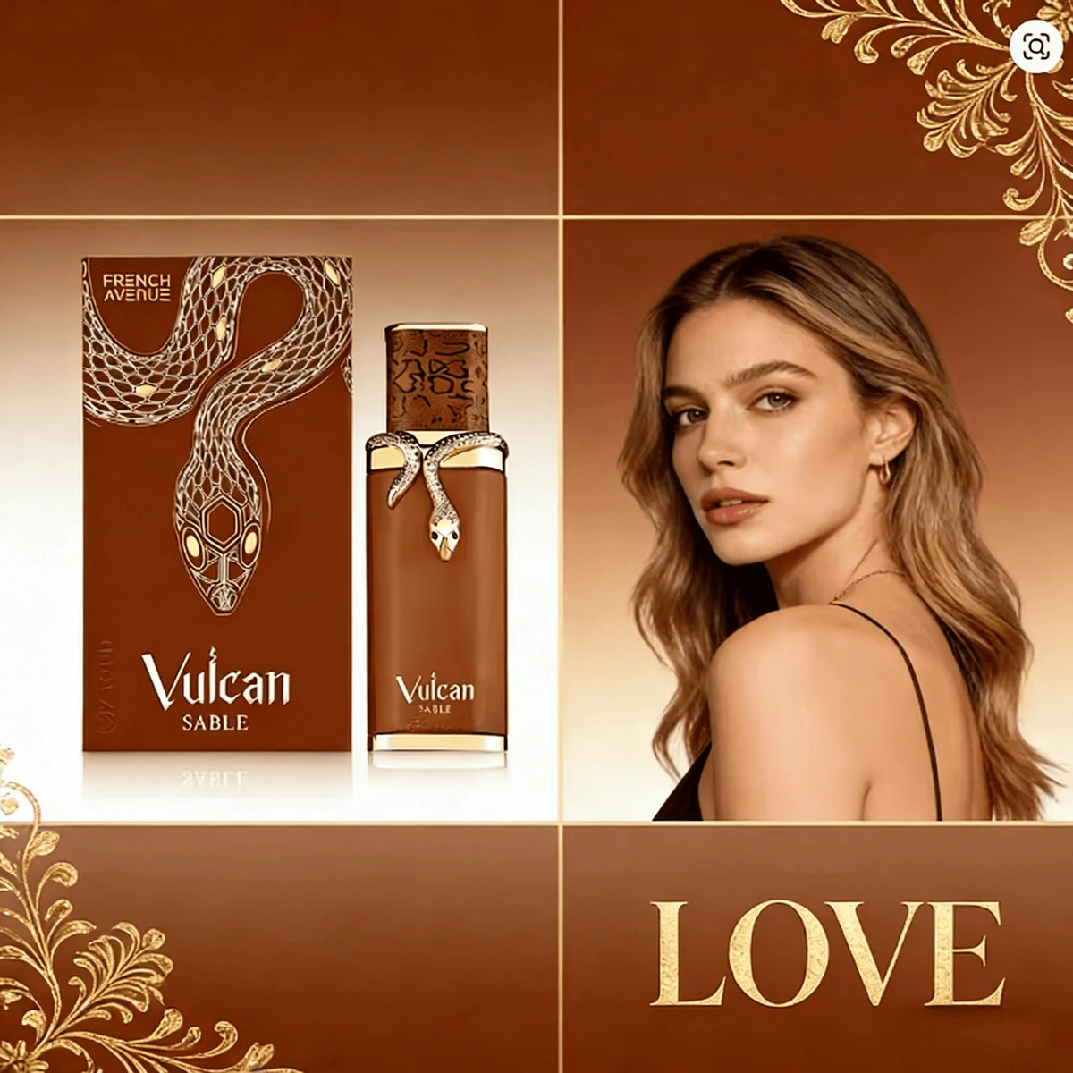 Fragrance World Vulcan Sable 100ml | Woody Unisex Perfume Unisex Perfume QXL