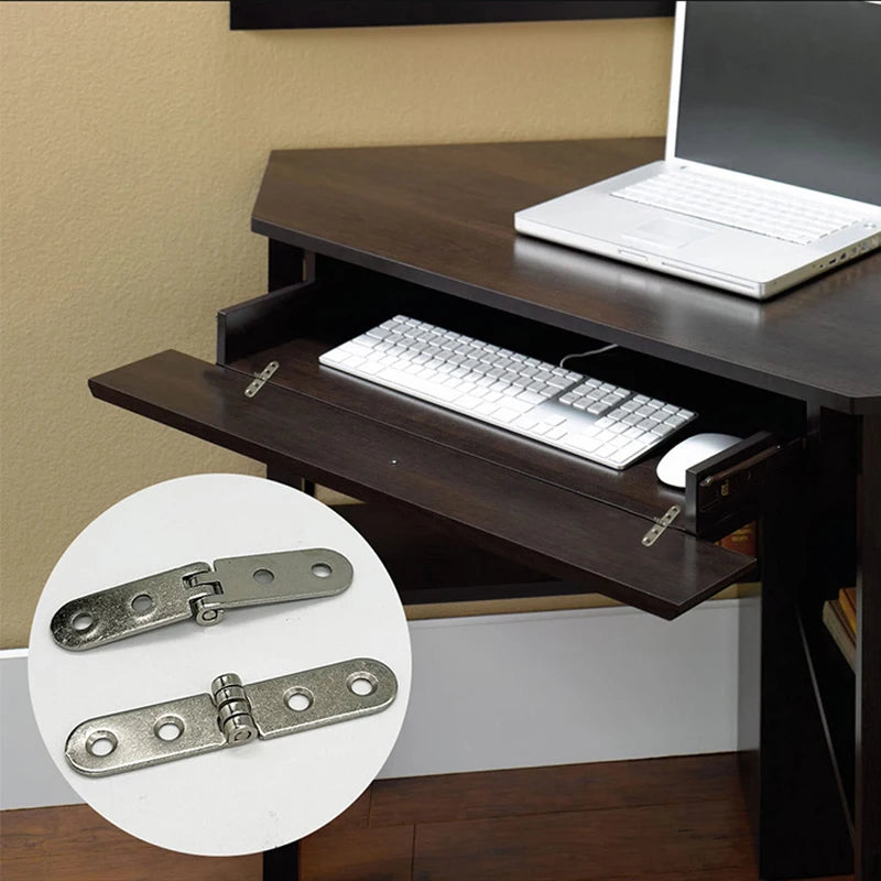 2-Pack 180° Foldable Flat Hinges | Cabinet & Furniture Hardware Foldable Flat Hinge QXL