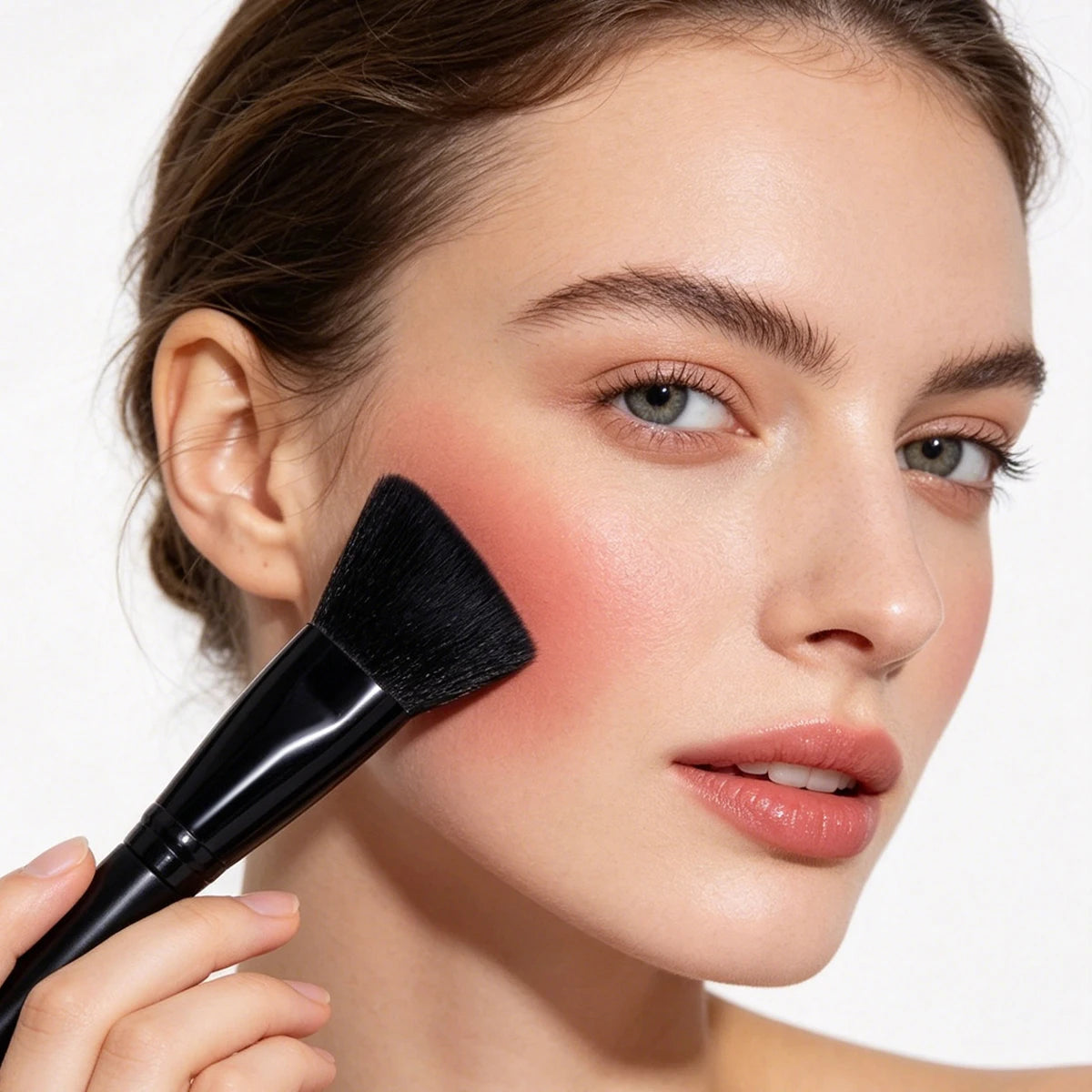 KOSSHOW Slope Blush Brush | Contour, Bronzer & Highlighter Contour Blush Brush QXL