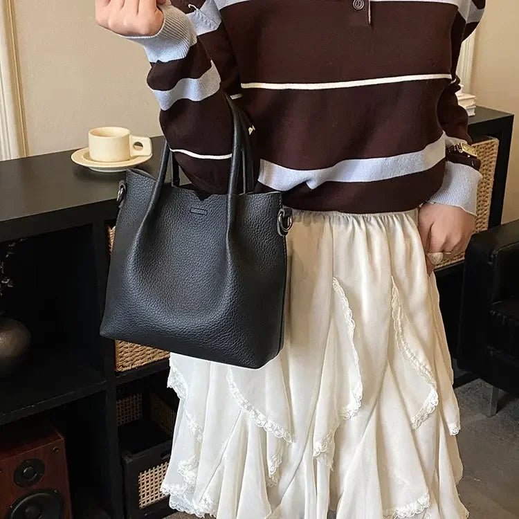 Classic Women's Vintage Leather Crossbody Messenger Bag Crossbody Messenger Bag QXL