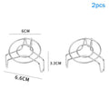 Mini Stainless Steel Steaming Racks Set of 2 | Adjustable Height Steaming Rack Set QXL A1
