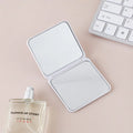 Double-Sided Compact Pocket Mirror | Magnifying Mini Travel Compact Pocket Mirror QXL white
