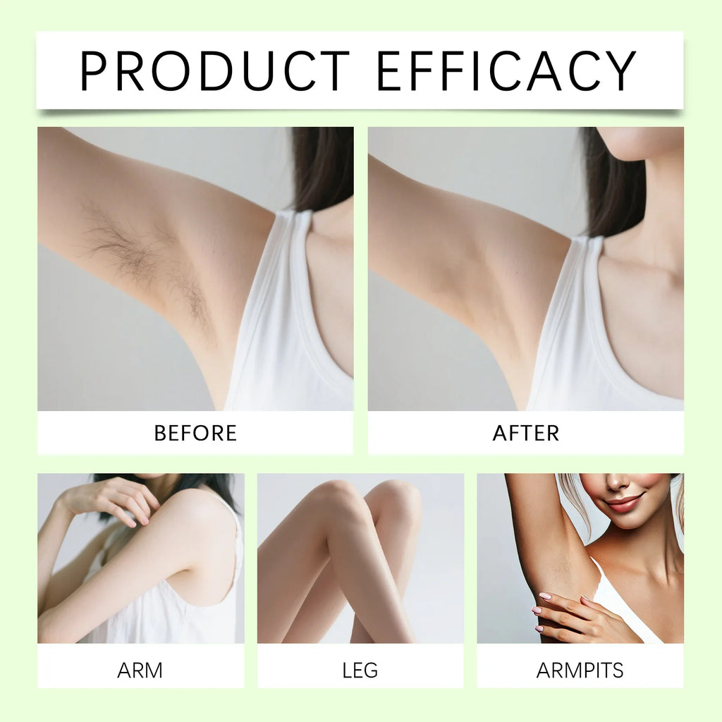 Moisturizing Body Hair Removal Cream | Gentle & Hydrating Hair Removal Cream QXL