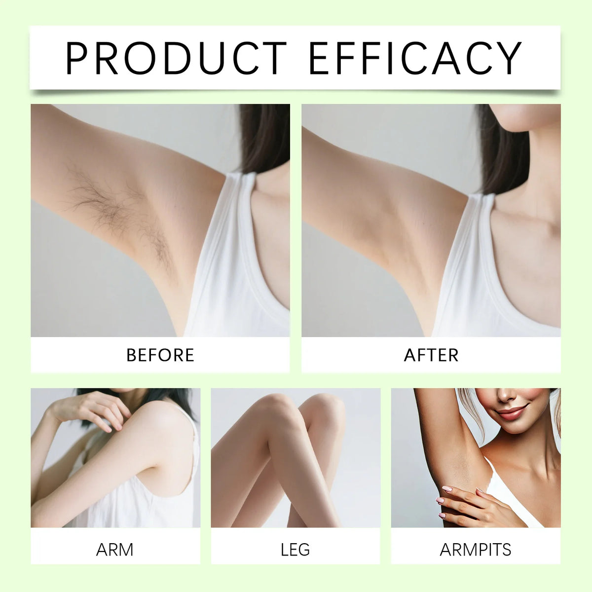 Moisturizing Body Hair Removal Cream | Gentle & Hydrating Hair Removal Cream QXL
