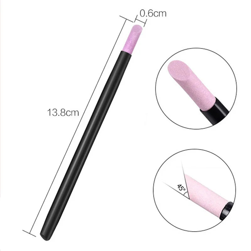 Quartz Cuticle Grinding Pen | Manicure Stick 1–5 Pc Set Cuticle Grinding Pen QXL