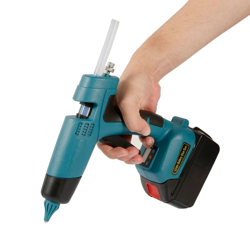 Cordless Hot Melt Glue Gun for Makita Battery | 11mm Cordless Glue Gun QXL