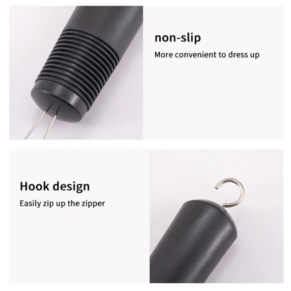 ABS Button Hook Dressing Aid Tool | Easy Buttoning for Seniors Dressing Aid Tool QXL