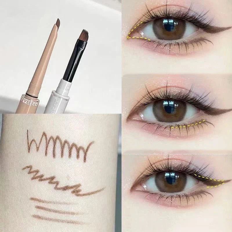 VEECCI Double-Ended Waterproof Eyeliner & Eyebrow Pencil Eyeliner Pencil QXL