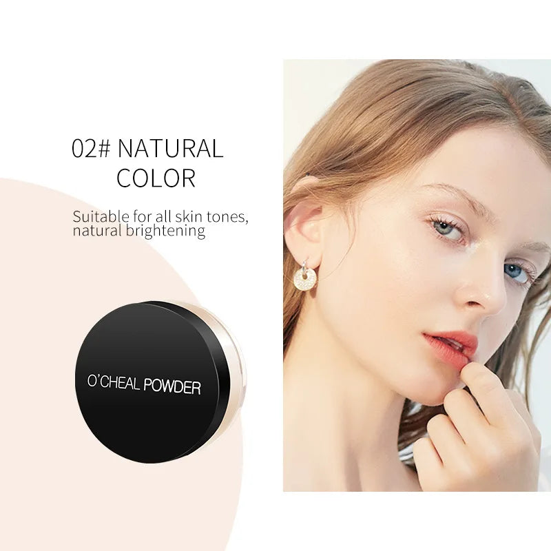 VERONNI Flawless Setting Powder – Oil Control, Long-Lasting Pressed Setting Powder QXL 02 NATURAL