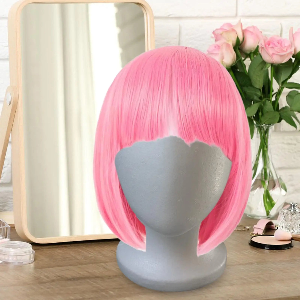 Foam Mannequin Head Stand for Wigs, Hats & Display Foam Mannequin Head QXL