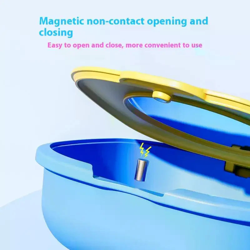 Retainer Case with Drain Basket & Mirror | Dental Storage Box Retainer Storage Case QXL