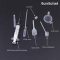 5-Pc Perfume & Cosmetic Transfer Kit – Funnel, Dropper & Syringe Cosmetic Transfer Kit QXL M257 6Pcs