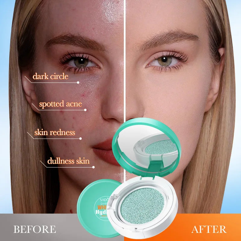 SADOER Air Cushion BB Cream SPF60+ Concealer & Brightening Air Cushion BB Cream QXL