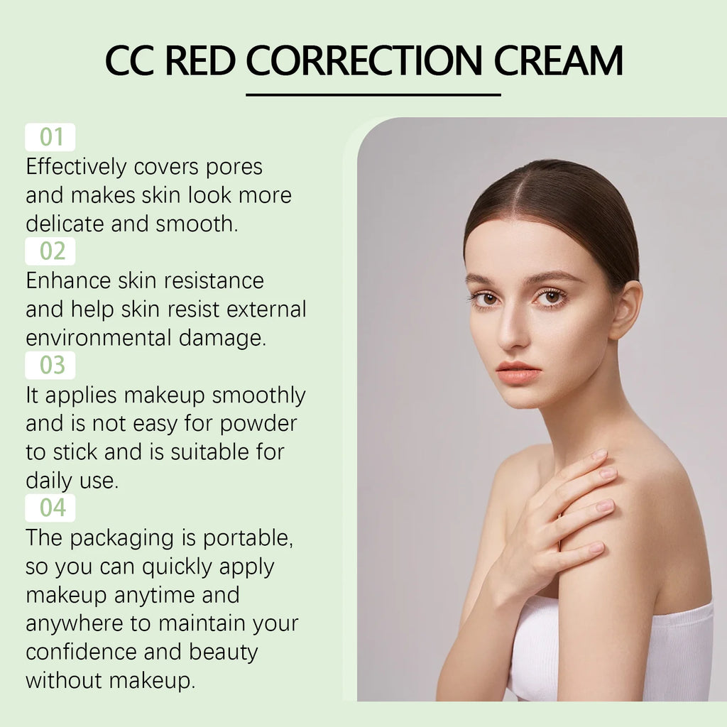 Eelhope Centella Asiatica CC Cream – Brightening Concealer CC Cream Foundation QXL