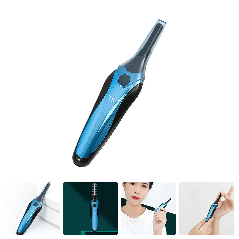 USB Rechargeable Heated Electric Eyelash Curler | Quick Heat Heated Eyelash Curler QXL