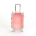Mini Suitcase Candy Party Favor Box | Plastic Trolley Case Party Favor Box QXL Pink