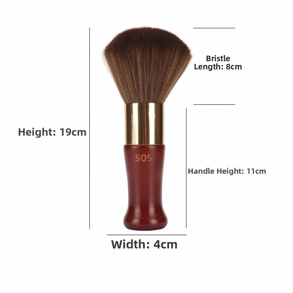 Professional Neck Duster Brush | Soft Nylon & Wooden Handle Neck Duster Brush QXL