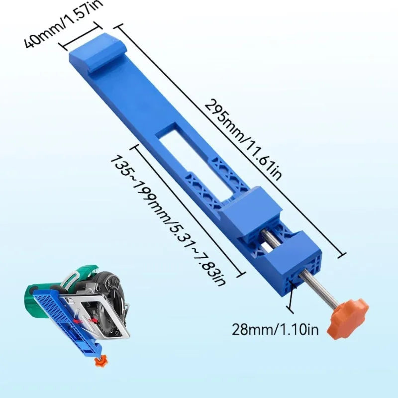 Adjustable Circular Saw Guide Edge Positioner | Wood Cutting Circular Saw Guide QXL