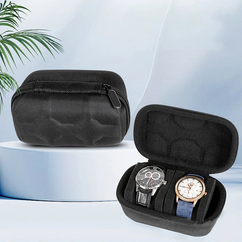 EVA Watch Travel Case – Waterproof Zipper Storage Box Watch Travel Case QXL