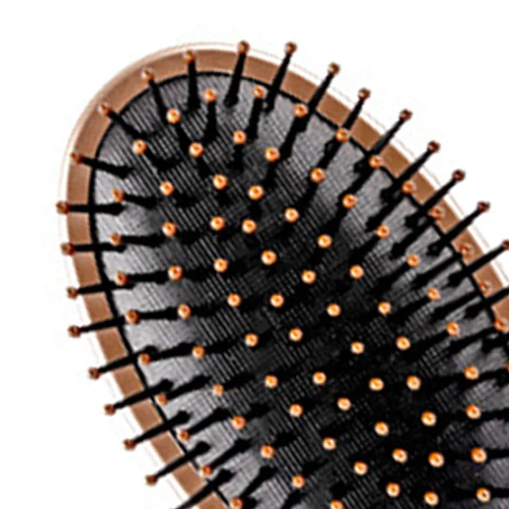 Oval Cushion Detangling Hair Brush | Non-Slip Scalp Care Cushion Hair Brush QXL