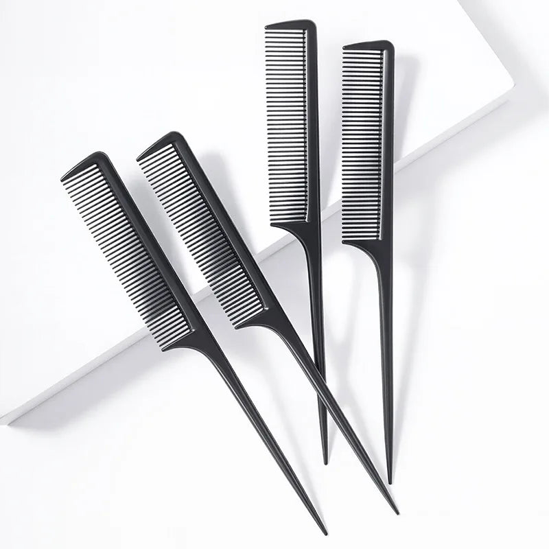 10-Pack Anti-Static Rat Tail Combs | Pro Salon Styling Set Rat Tail Comb Set QXL