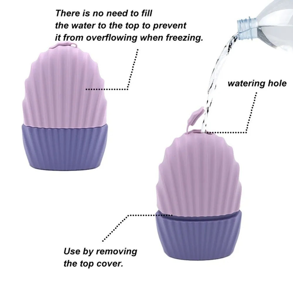 Silicone Ice Face Roller – Cooling De-Puffing Skincare Tool Ice Face Roller QXL