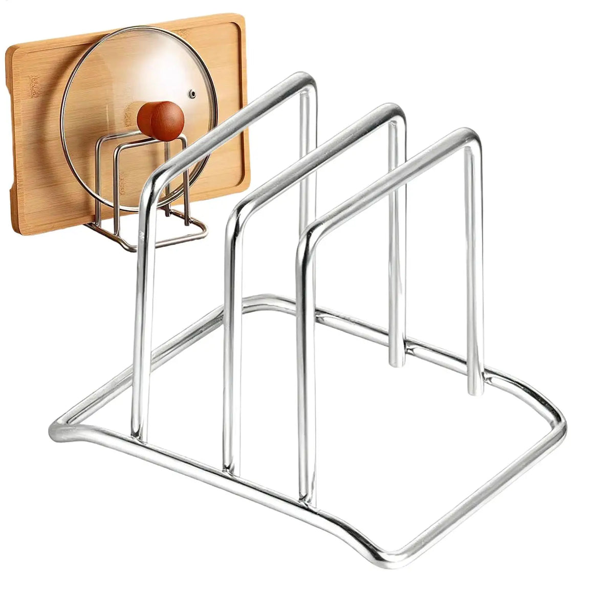 Stainless Steel Cutting Board & Baking Sheet Rack Organizer Kitchen Storage Rack QXL
